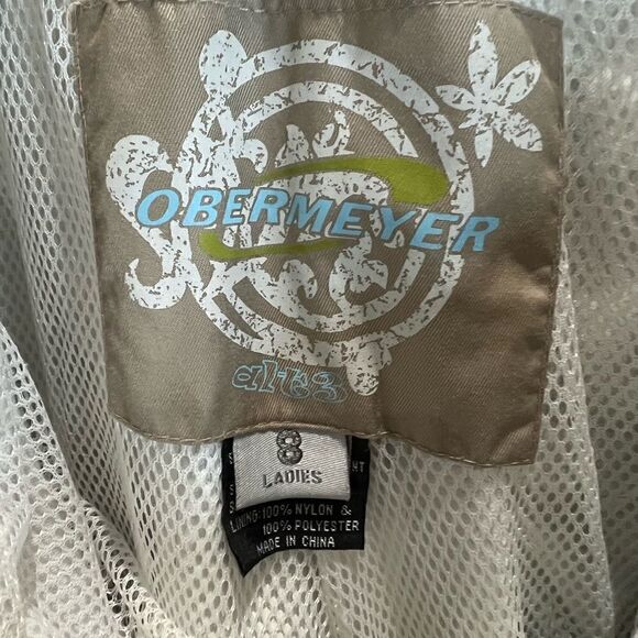 Obermeyer Dynasty Snow Board pants Tan size 8 - Picture 6 of 16